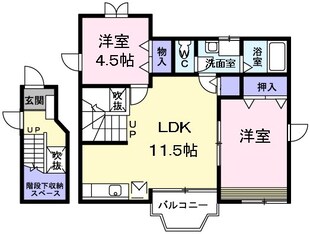 グラシアの物件間取画像